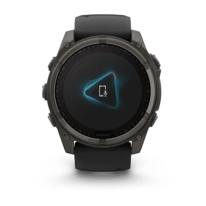 Fenix 8 Sapphire Solar 51 mm GPS Akıllı Saat – Black/Gray - 8