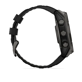 Fenix 8 Sapphire Solar 51 mm GPS Akıllı Saat – Black/Gray - 9