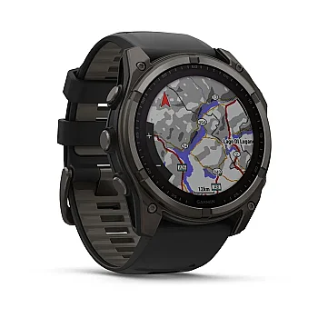 Fenix 8 Sapphire Solar 51 mm GPS Akıllı Saat – Black/Gray - 12