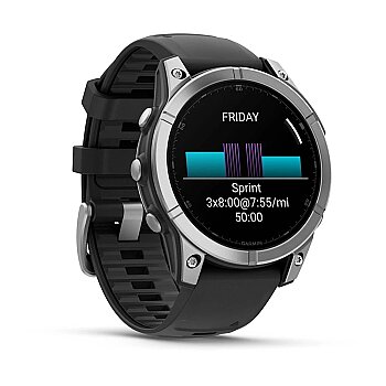 Fenix E AMOLED 47 mm GPS Akıllı Saat - Black - 4