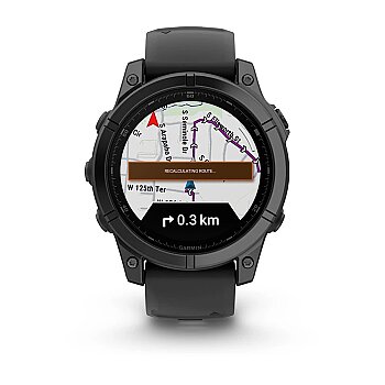 Fenix E AMOLED 47 mm GPS Akıllı Saat - Slate Gray/Black - 3