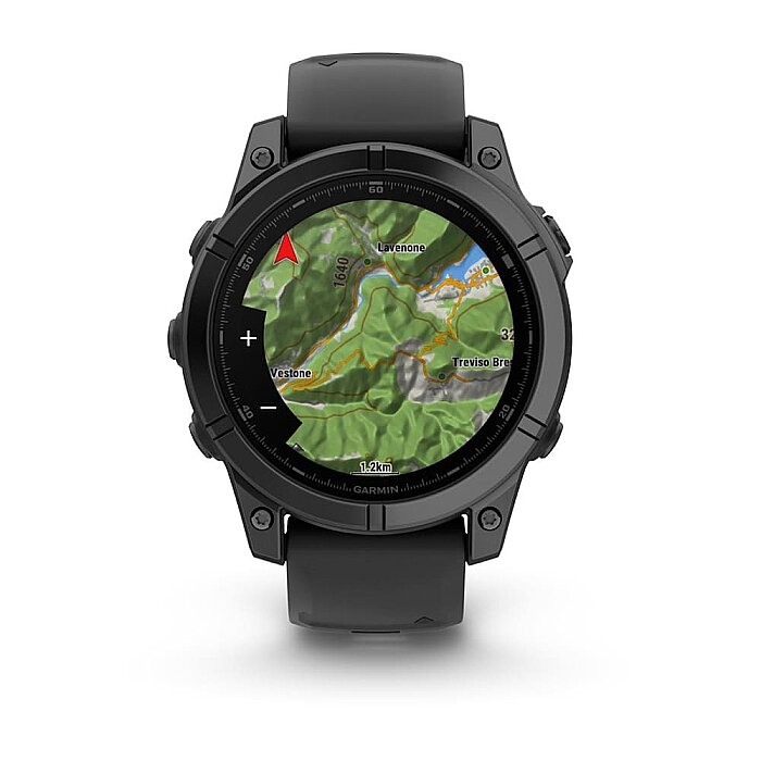 Fenix E AMOLED 47 mm GPS Akıllı Saat - Slate Gray/Black - 5
