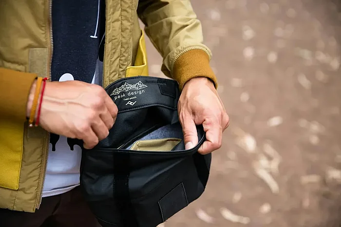 Field Pouch Çok Amaçlı Mini Çanta & Düzenleyici - Black - 6