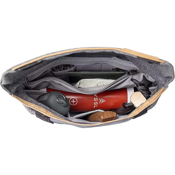 Field Pouch Çok Amaçlı Mini Çanta & Düzenleyici - Charcoal - 7