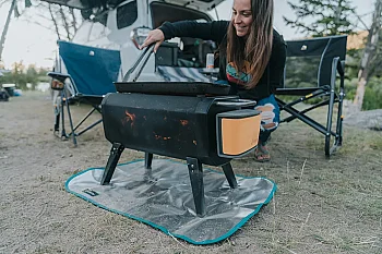 FirePit+ Duman Azaltan Taşınabilir Kamp Ateş Çukuru & Izgara - 2