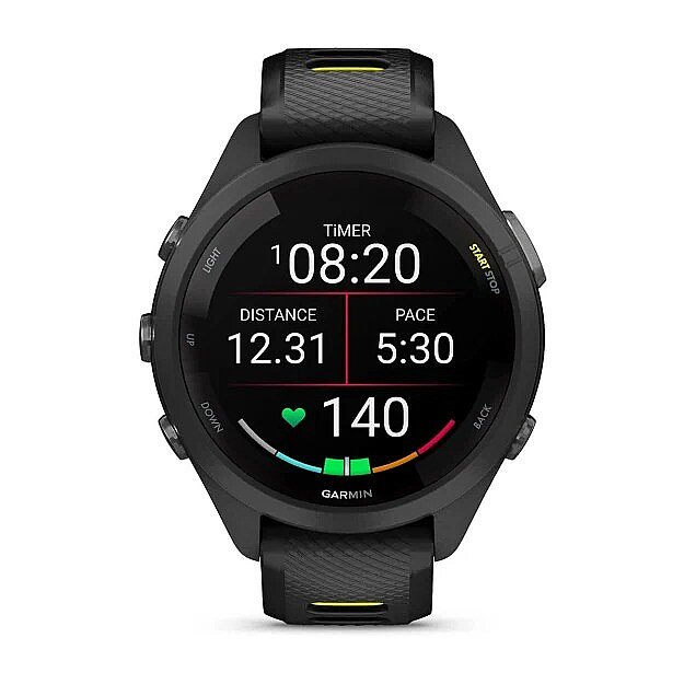 Forerunner 265S AMOLED GPS Akıllı Koşu Saati - Black/Amp Yellow - 3