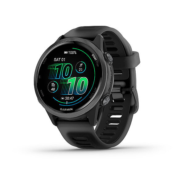 Forerunner 570 AMOLED 42 mm GPS Koşu Saati - Slate Gray/Black - 1