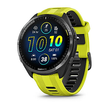 Forerunner 965 AMOLED GPS Triatlon ve Koşu Saati - Black/Amp Yellow - Garmin