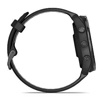 Forerunner 965 AMOLED GPS Triatlon ve Koşu Saati - Black/Powder Gray Titanium - 6