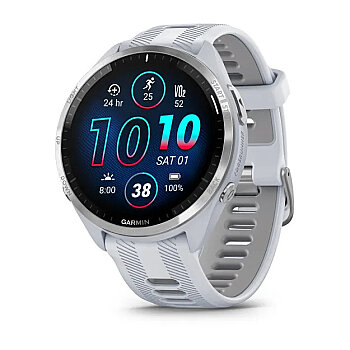 Forerunner 965 AMOLED GPS Triatlon ve Koşu Saati - Whitestone/Powder Gray - Garmin