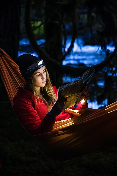 HeadLamp 325 Ultra Hafif USB Şarjlı Kafa Lambası - Midnight Grey - 2
