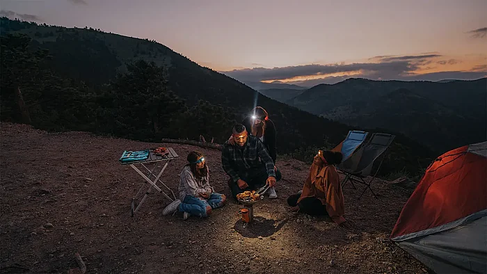 HeadLamp 325 Ultra Hafif USB Şarjlı Kafa Lambası - Ocean Teal - 10