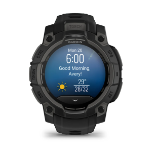 Instinct 3 AMOLED 45 mm GPS Akıllı Saat - Black - 4