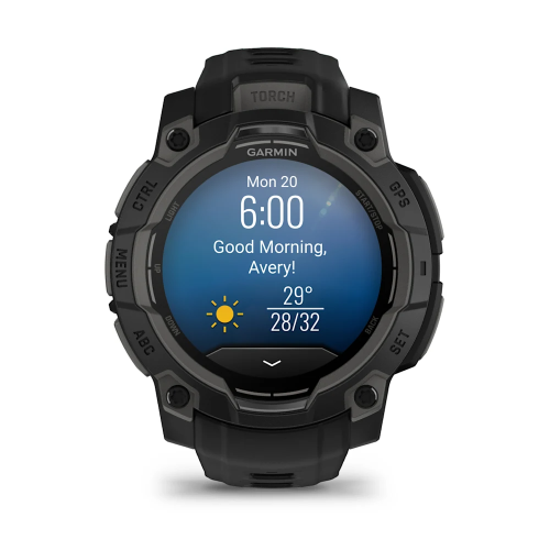 Instinct 3 AMOLED 45 mm GPS Akıllı Saat - Black - 4