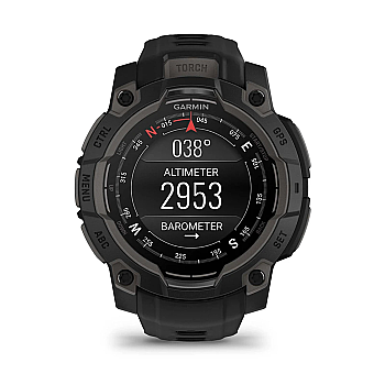 Instinct 3 AMOLED 45 mm GPS Akıllı Saat - Black - 5