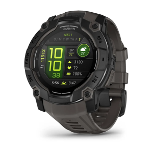 Instinct 3 AMOLED 50 mm GPS Akıllı Saat - Black/Charcoal - Garmin