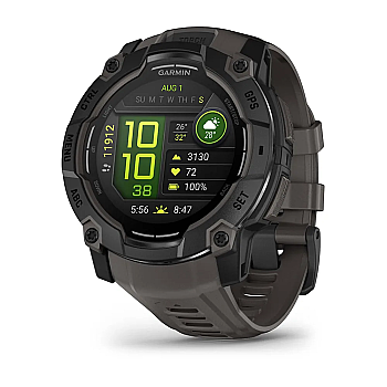 Instinct 3 AMOLED 50 mm GPS Akıllı Saat - Black/Charcoal - 2