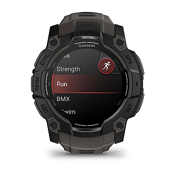 Instinct 3 AMOLED 50 mm GPS Akıllı Saat - Black/Charcoal - 3