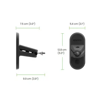 SPW3 - Evrensel Uydu Hoparlör Duvar Montaj Braketi - Siyah - 5
