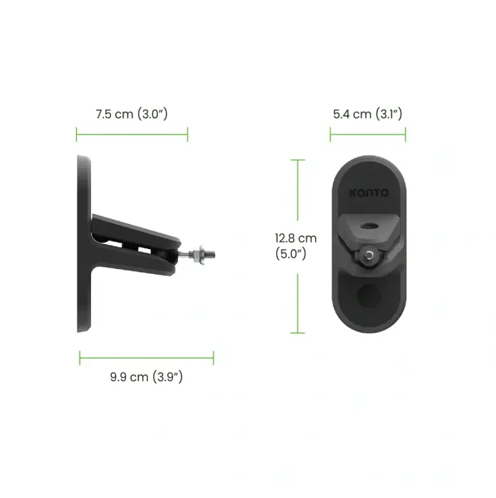 SPW3 - Evrensel Uydu Hoparlör Duvar Montaj Braketi - Siyah - 5