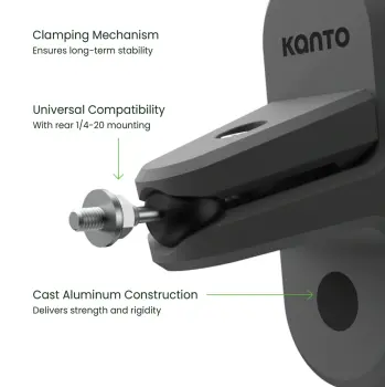 SPW3 - Evrensel Uydu Hoparlör Duvar Montaj Braketi - Siyah - 6