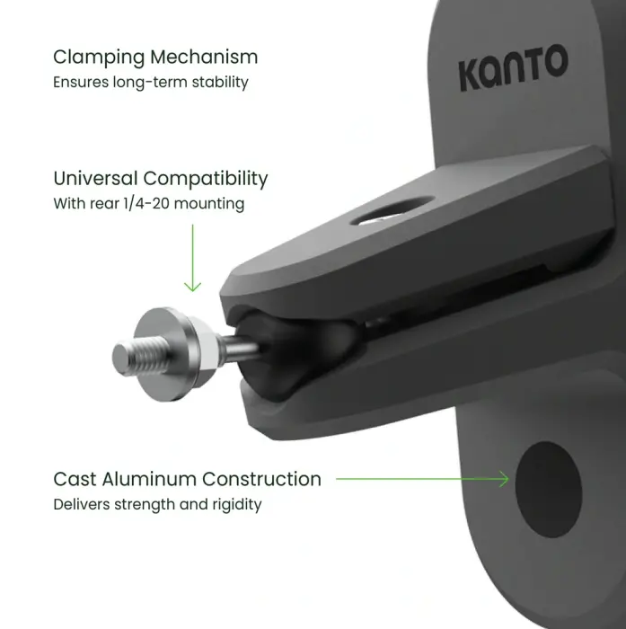 SPW3 - Evrensel Uydu Hoparlör Duvar Montaj Braketi - Siyah - 6