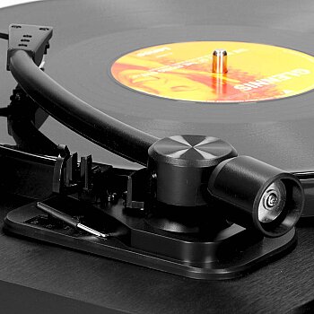 L-30BK Turntable - MMC Kartuşlu Ahşap, Siyah Pikap - 3
