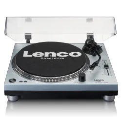 L-3809ME Turntable - Direct Drive, USB Metalik Mavi Pikap - 1