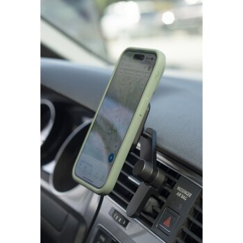 Car Vent Mount Qi2 Şarjlı Havalandırma Bağlantı Aparatı - 6