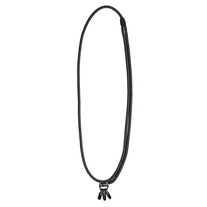 Mobile Crossbody Multi-Strap Çok Fonksiyonlu Telefon ve Aksesuar Askısı, Black - GARAJ ÜRÜNÜ - 1