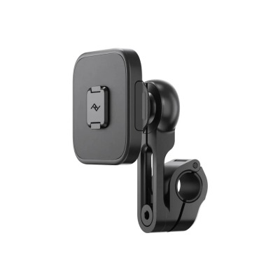 Motorcycle Mirror Mount | Black - 1