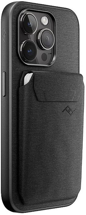 Mobile Wallet Slim Manyetik Kartlık ve Cüzdan - Charcoal - 1