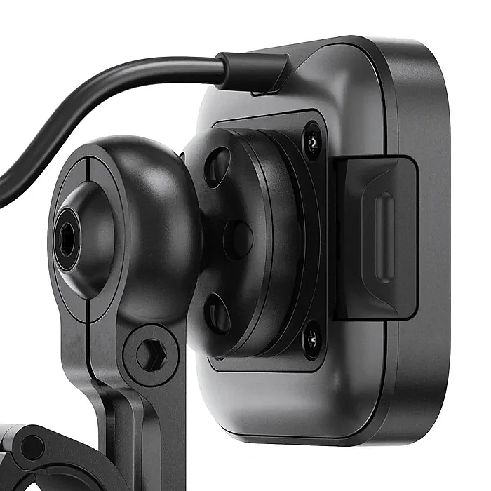 Motorcycle Bar Mount Qi2 Kablosuz Şarjlı Telefon Bağlantı Aparatı - 2