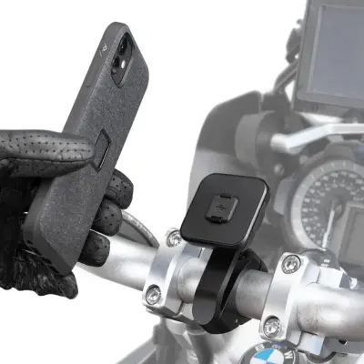 Motorcycle Bar Mount | Non-Charging Locking v1 - 3
