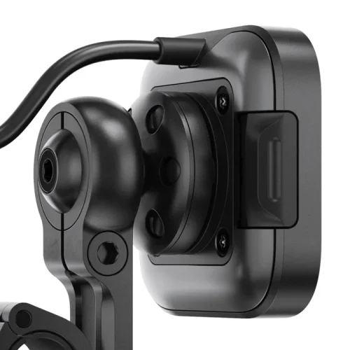 Motorcycle Mirror Mount Qi2 Kablosuz Şarjlı Telefon Bağlantı Aparatı - 3