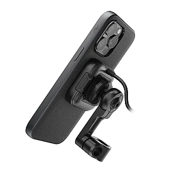 Motorcycle Mirror Mount Qi2 Kablosuz Şarjlı Telefon Bağlantı Aparatı - 2