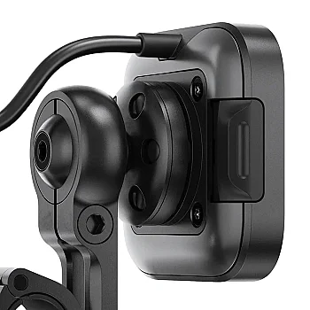 Motorcycle Mirror Mount Qi2 Kablosuz Şarjlı Telefon Bağlantı Aparatı - 3