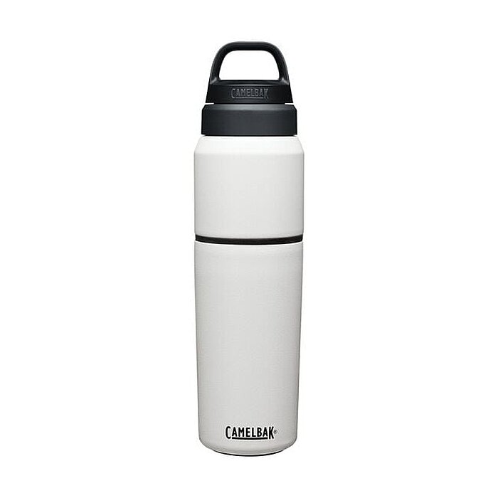 MultiBev Bardaklı Matara 650 ml | 500 ml - BEYAZ - 1
