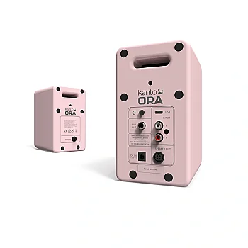 ORA | 100W 3'' Aktif Referans Masaüstü Hoparlörler | Pembe, Çift - 3