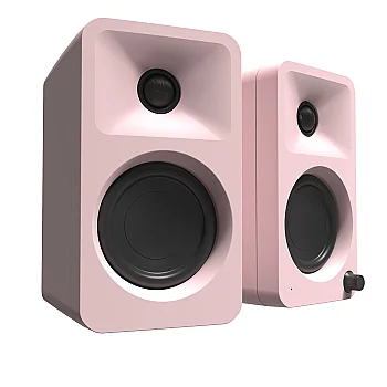 ORA | 100W 3'' Aktif Referans Masaüstü Hoparlörler | Pembe, Çift - KANTO