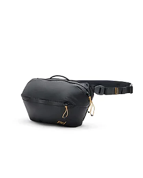 Outdoor Sling 4L Fonksiyonel Bel ve Omuz Çantası - Black - 2