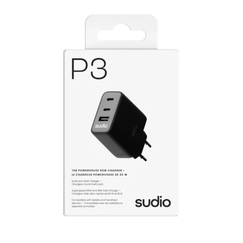 P3 GaN USB‑C Hızlı Şarj Adaptörü (65W) - 7