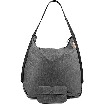Packable Tote Katlanabilir Omuz Çantası - Charcoal - 3