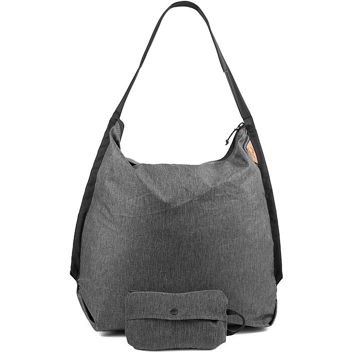 Packable Tote Katlanabilir Omuz Çantası - Charcoal - 3