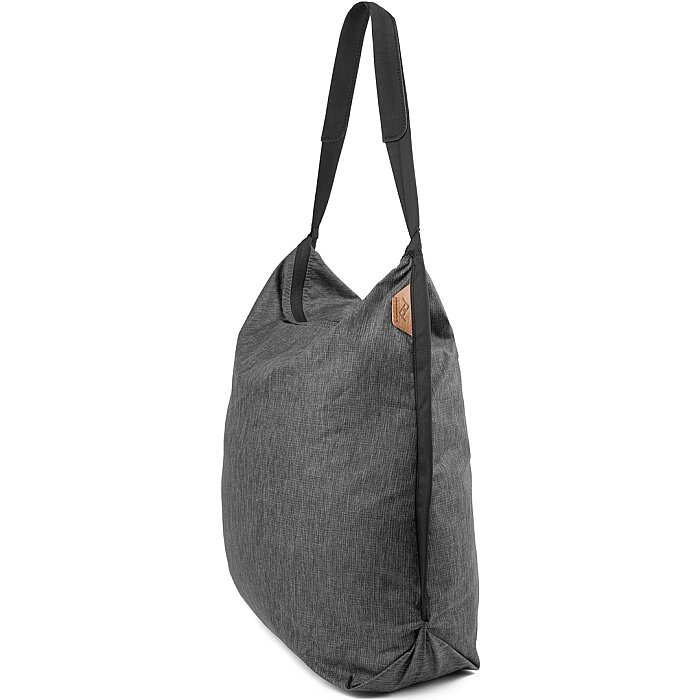Packable Tote Katlanabilir Omuz Çantası - Charcoal - 2