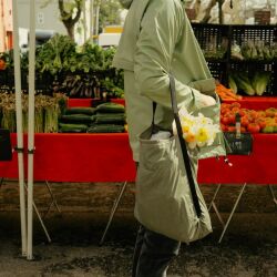 Packable Tote – Charcoal - 5