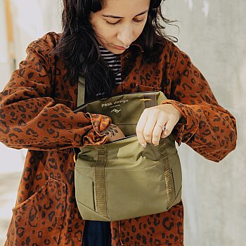 Field Pouch Çok Amaçlı Mini Çanta & Düzenleyici - Kelp - 4