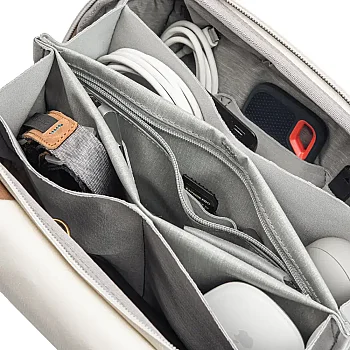Tech Pouch Regular Teknoloji Aksesuar Çantası - Bone - 6