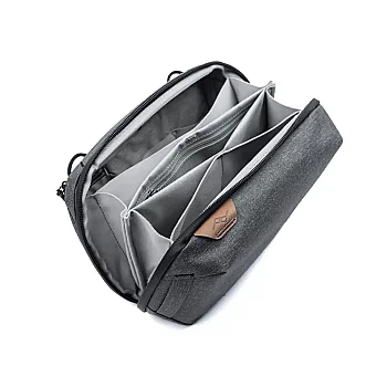 Tech Pouch Regular Teknoloji Aksesuar Çantası - Charcoal - 2
