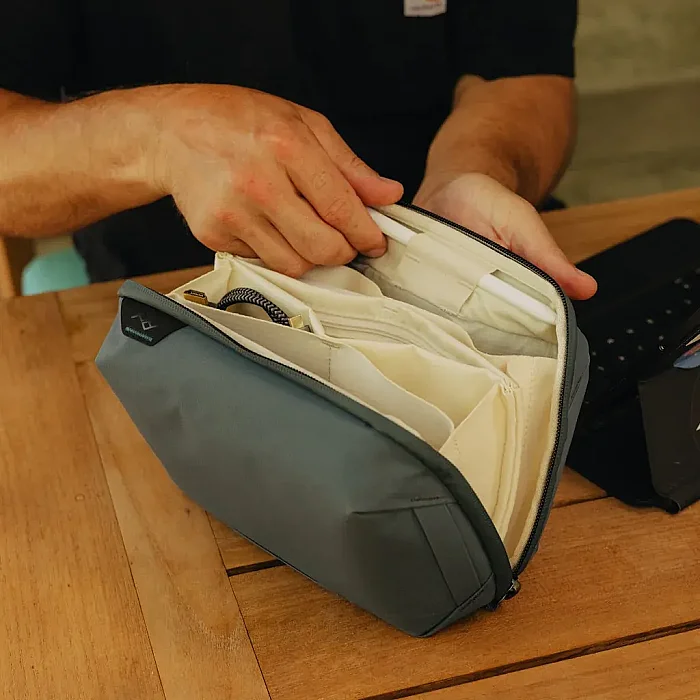 Tech Pouch Regular Teknoloji Aksesuar Çantası - Ocean - 4